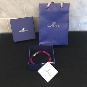 Swarovski Stardust Bracelet Fuchsia Pink